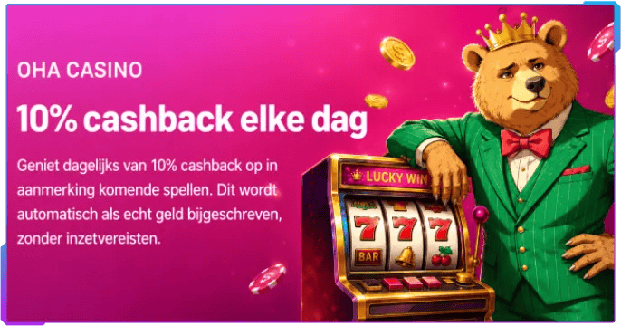 OHA Casino Bonussen en Promoties banner